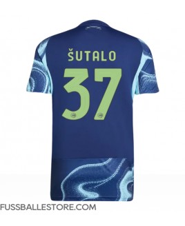 Günstige Ajax Josip Sutalo #37 Auswärtstrikot 2025-26 Kurzarm